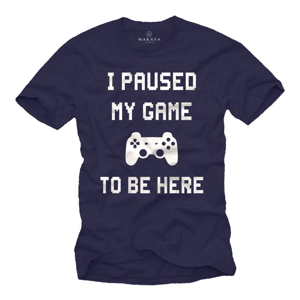 MAKAYA T-Shirt Gamer Computer Design Männer günstig online kaufen