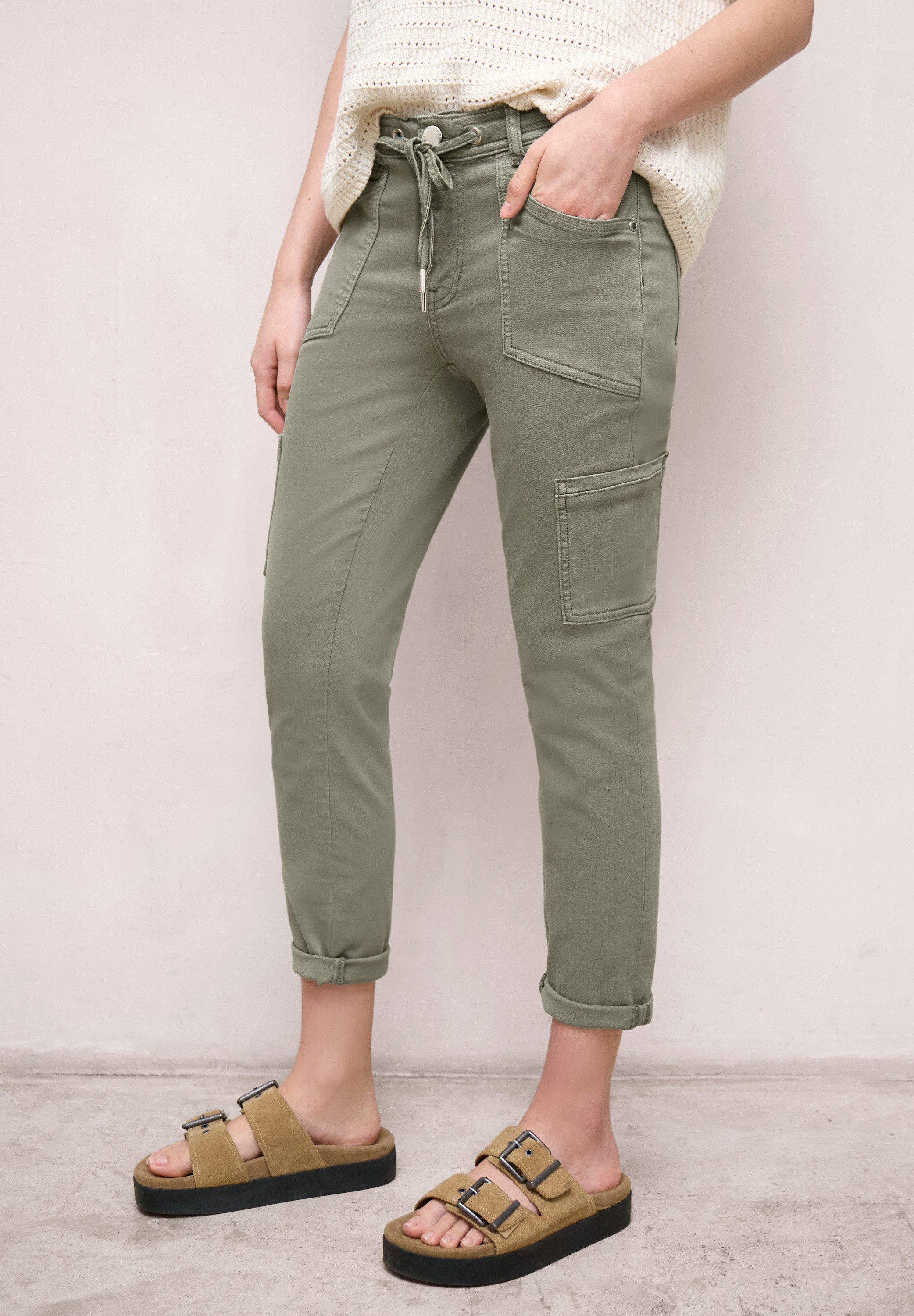 STREET ONE STUDIO Regular-fit-Jeans Middle Waist
