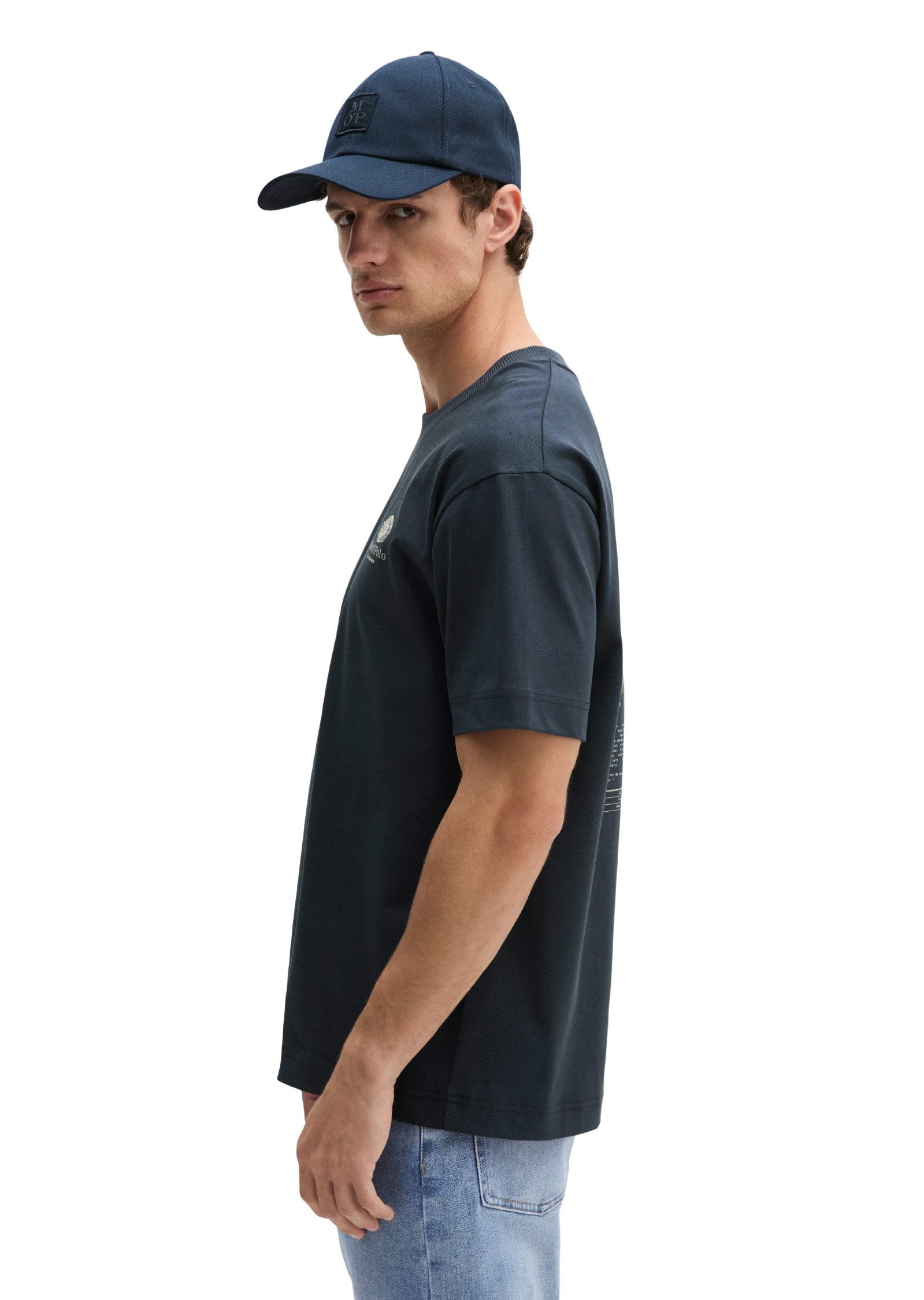 Marc O'Polo T-Shirt mit maritinem Rückenprint