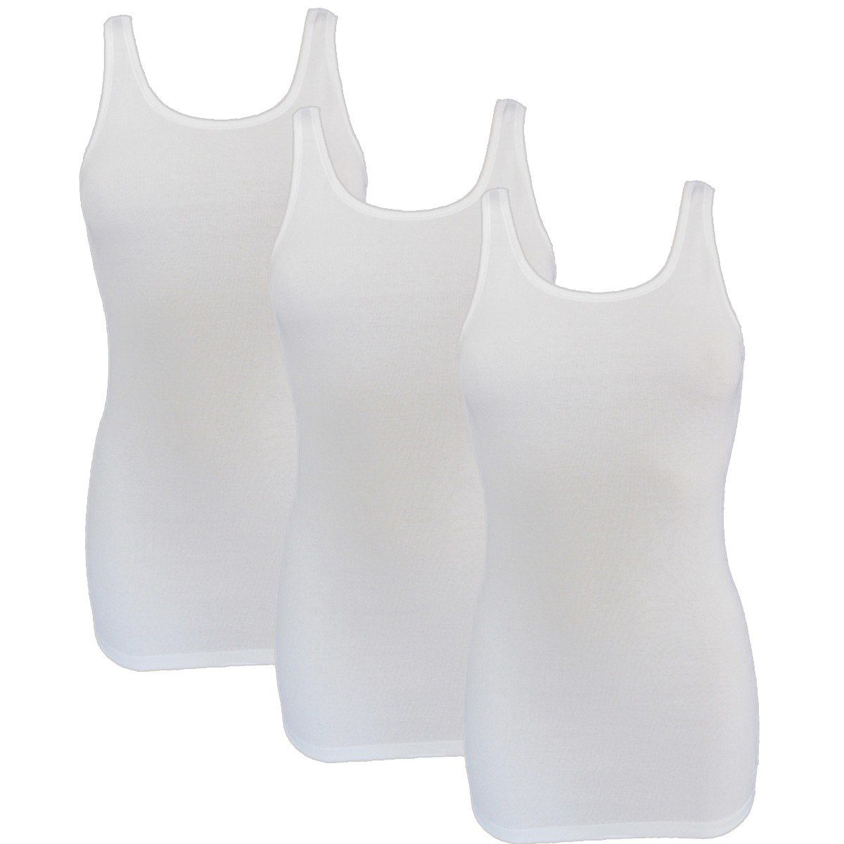 HERMKO Achselhemd 1317 3er Pack Damen günstig online kaufen