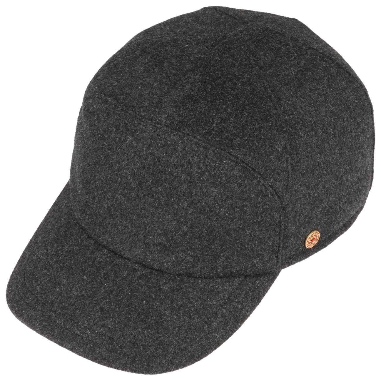 Mayser Baseball Cap (1-St) Wollmütze mit Schirm, Made in the EU