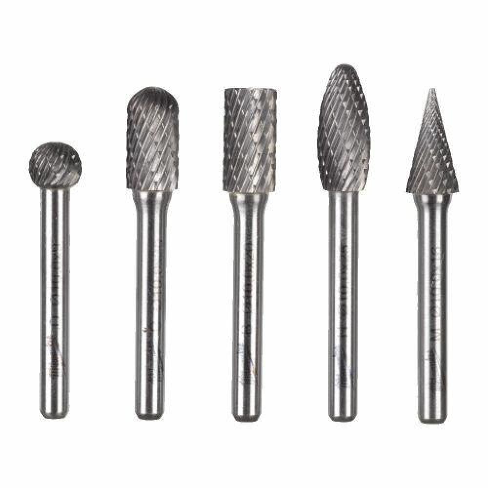 Milwaukee Fräser-Set MILWAUKEE Metallfräser 6 x 12,7 mm TCT Satz 5-teilig