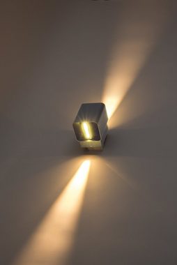HEITRONIC LED Wandleuchte Sophie, LED fest integriert, Warmweiß, Wandlampe, Außenleuchte, Austrahlungswinkel individuell einstelllbar