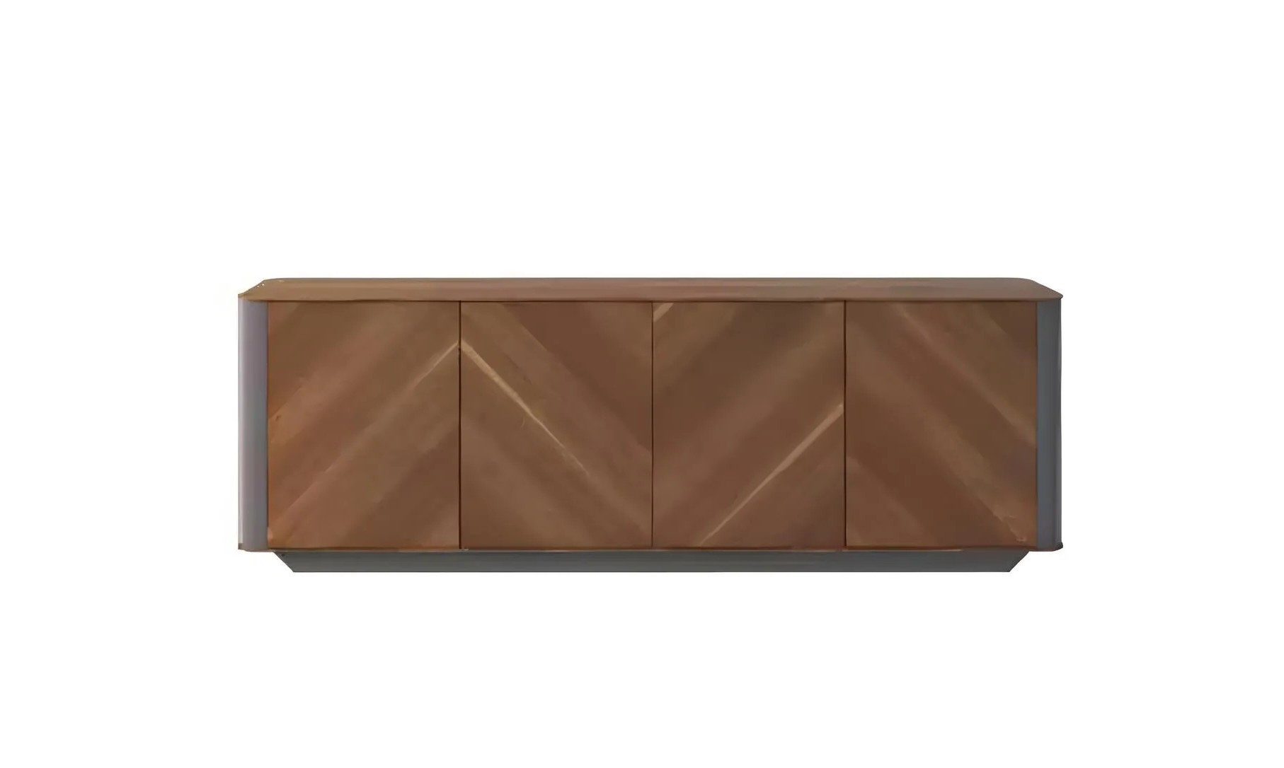 Xlmoebel Schreibtisch Modernes Holz Sideboard für Arbeitszimmer in Braun (3-teilig, 3-St., 1x Schreibtisch + 1x Kommode + 1x Sideboard), Made in Europa