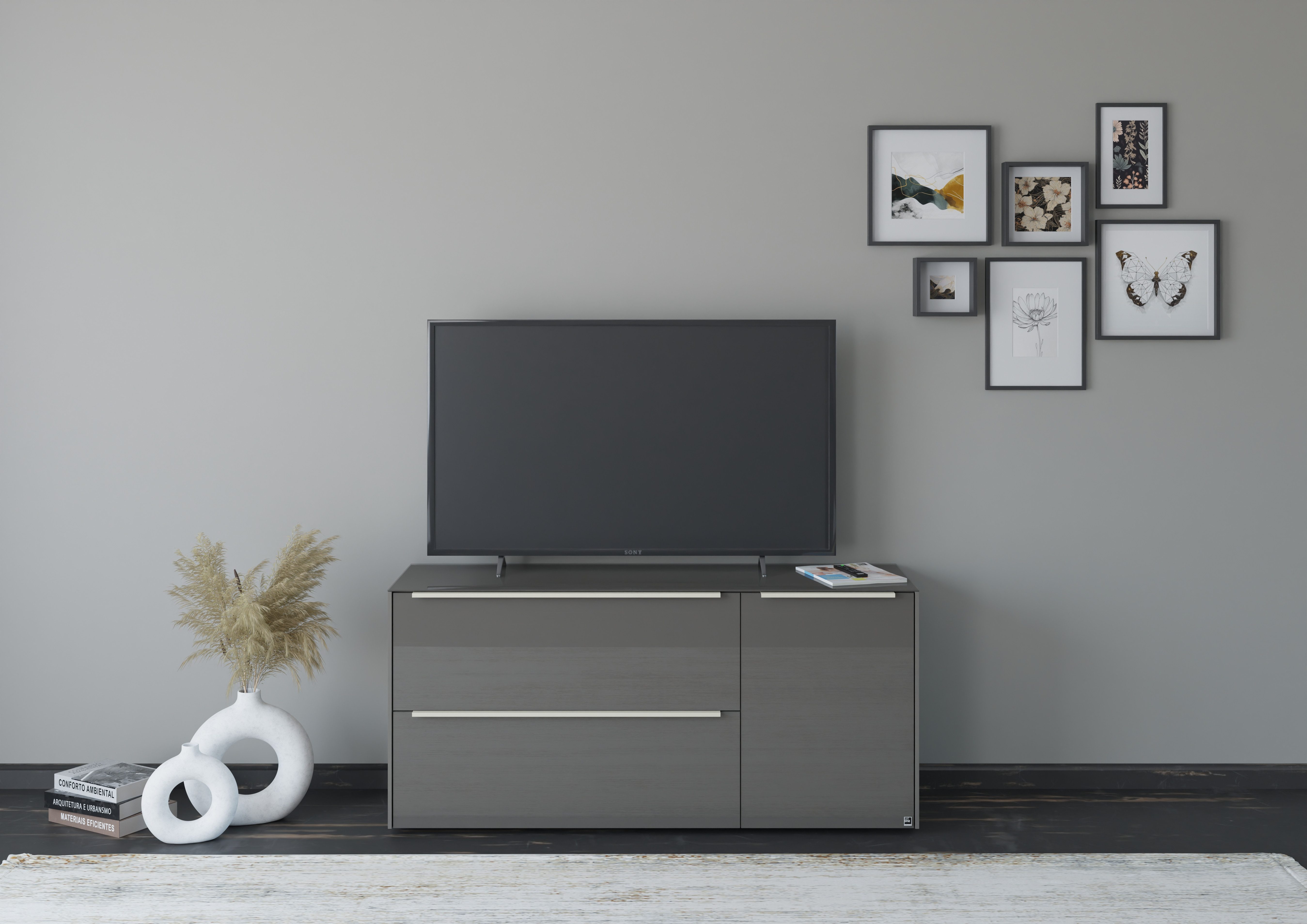 set one by Musterring Lowboard Reno (1 St), Mit Gleitern und in verschiedenen Farben erhältlich