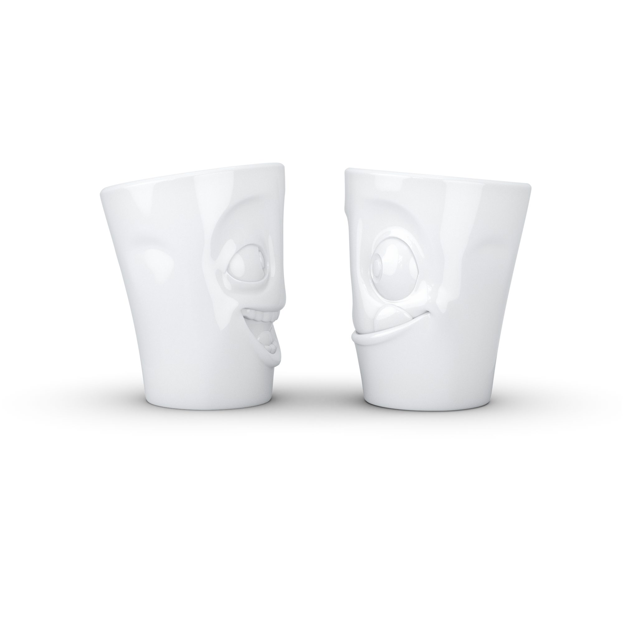 FIFTYEIGHT PRODUCTS Becher FIFTYEIGHT Becher-Set, 2-tlg., Porzellan, Hartporzellan in bruchsicherer Hotelqualität