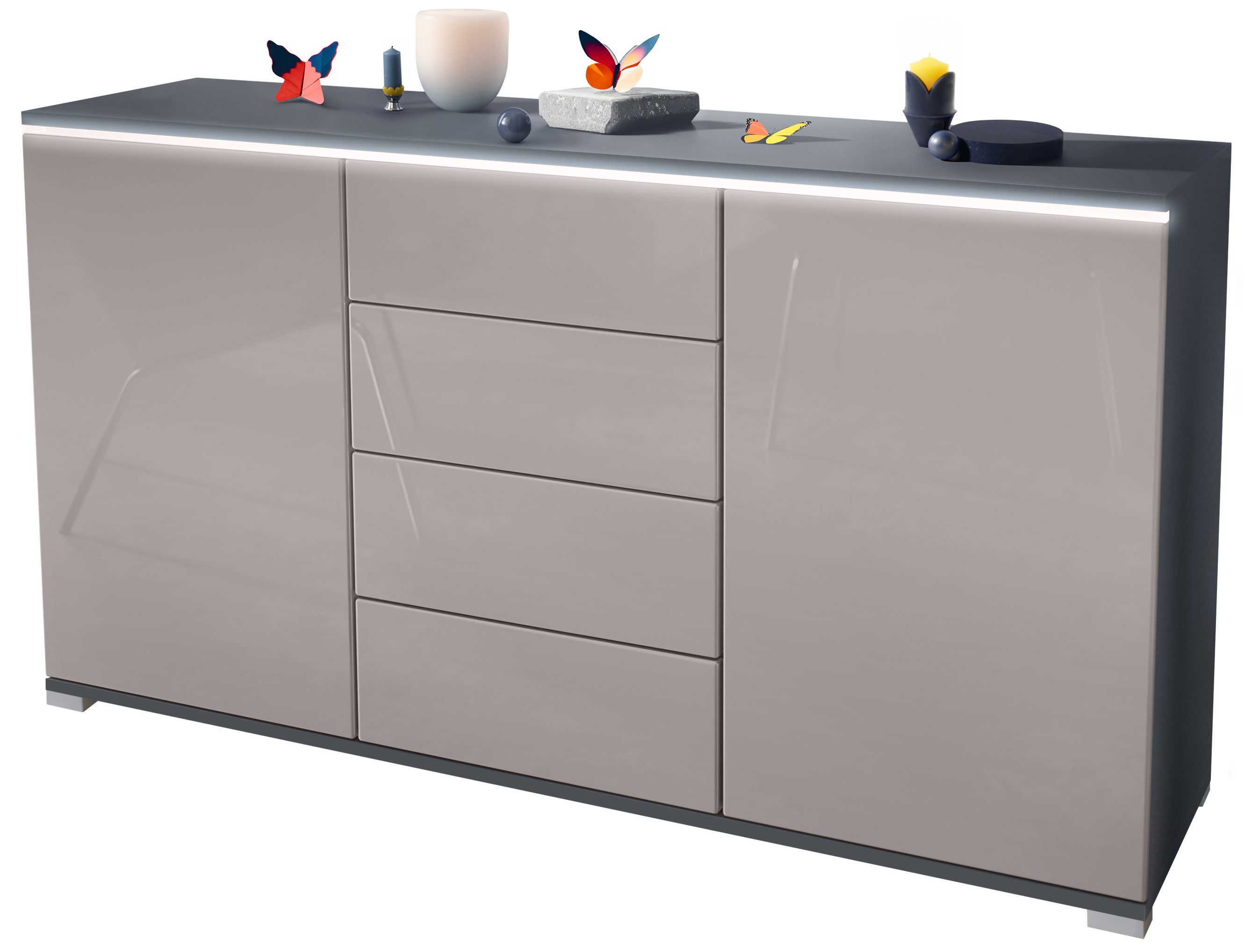 Vladon Sideboard Faro V1 (Kommode mit günstig online kaufen