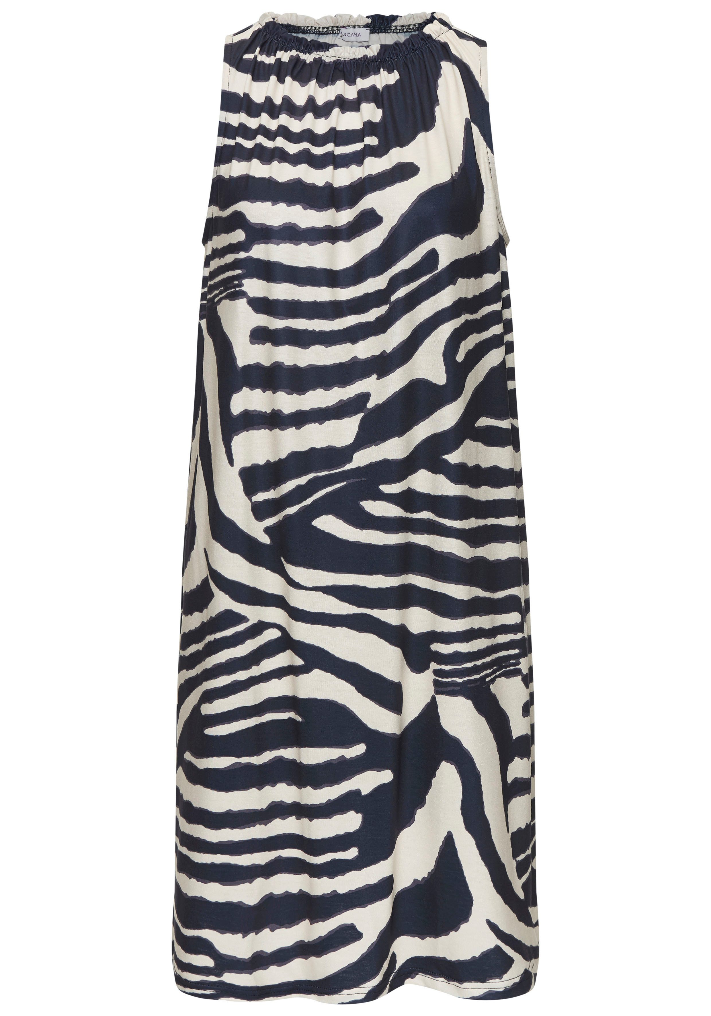 LASCANA Sommerkleid mit Animalprint aus weicher Jerseyware Druckkleid, Animalkleid, Jerseykleid, A-Linie – Bild 2 von 5