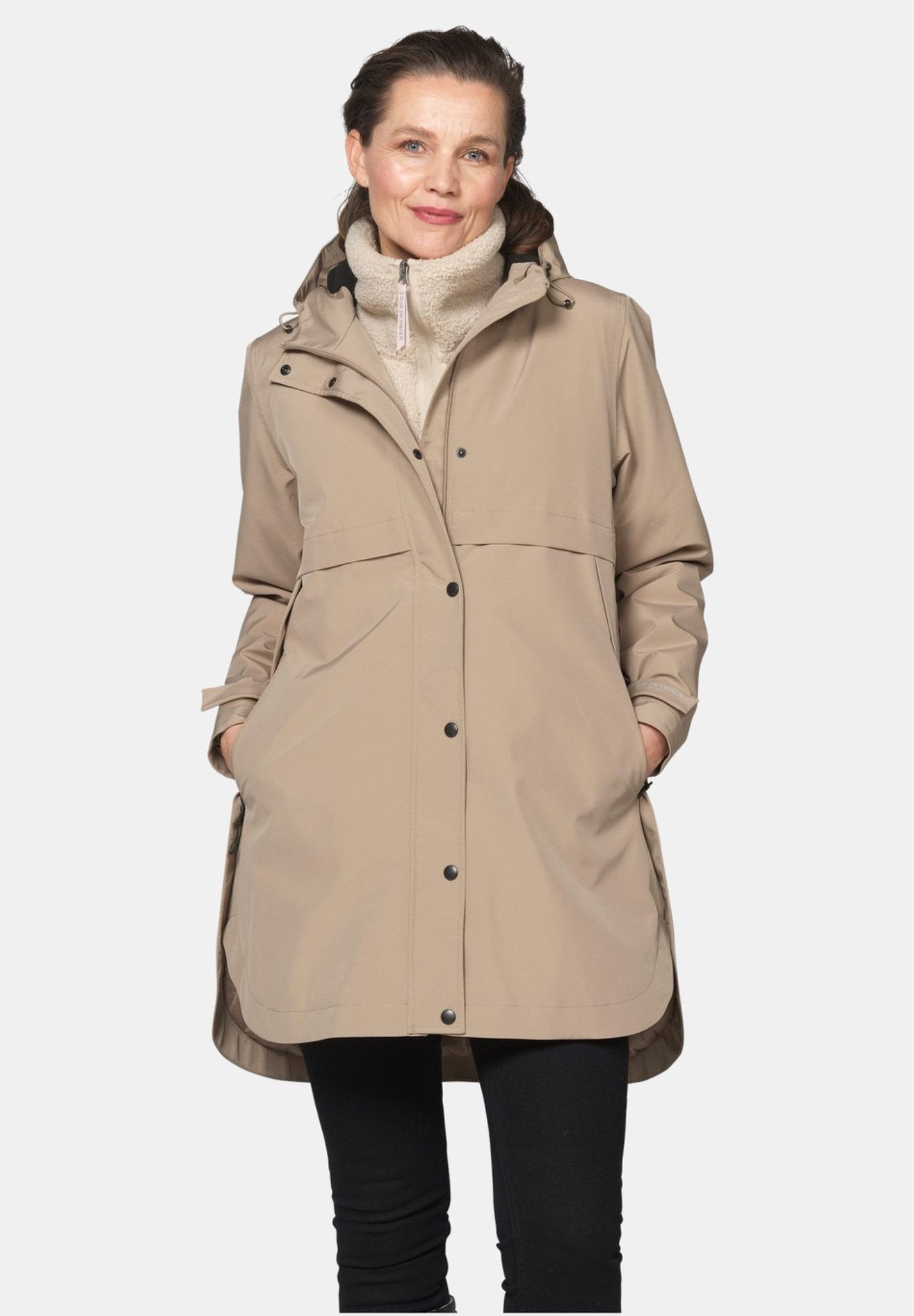 Ilse Jacobsen Regenjacke DASHRAIN02 Wasserdicht, atmungsaktiv, versiegelte Nähte, gefüttert