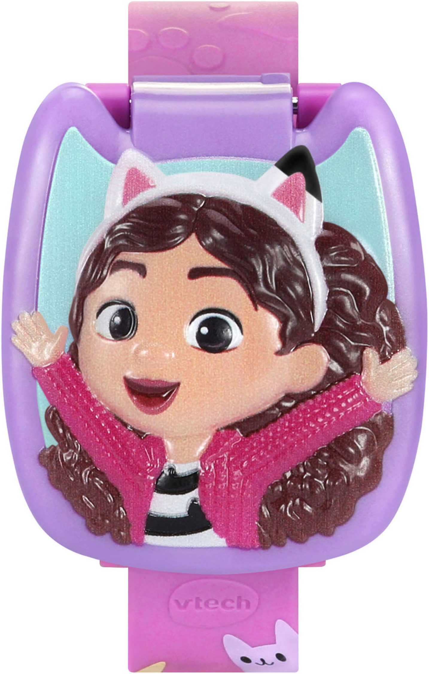 Vtech® Lernspielzeug Gabby's Dollhouse - Gabby Lernuhr – Bild 2 von 5