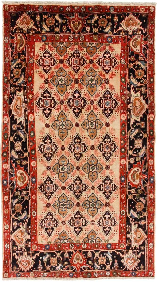 Läufer, mm Handgeknüpfter Trading, Hamadan 141x257 / Orientteppich Höhe: Orientteppich 8 rechteckig, Nain Perserteppich