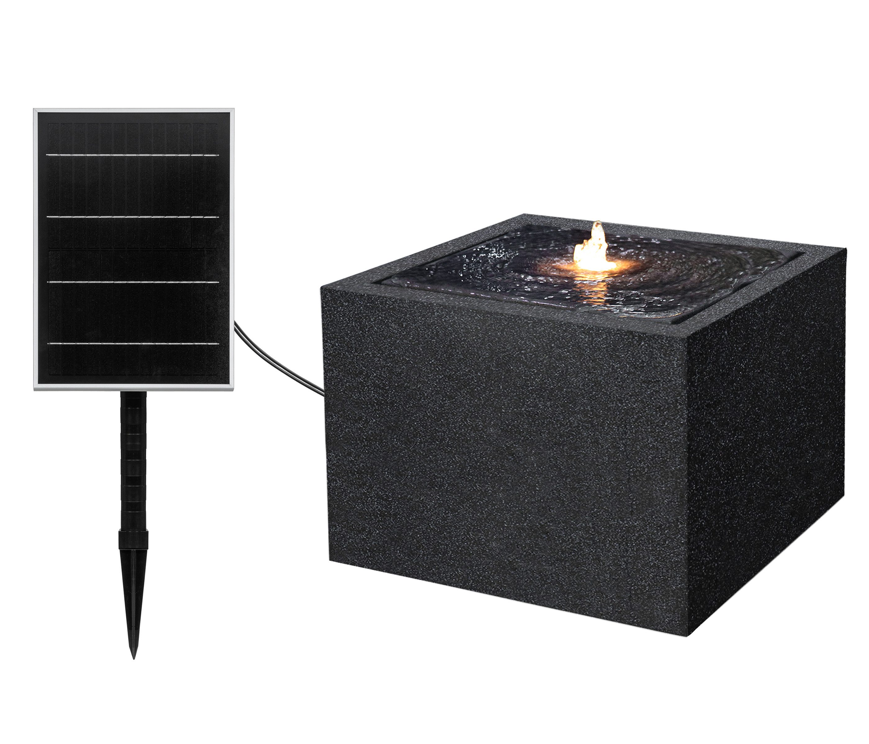 Dehner Gartenbrunnen Biala, Brunnen Solar LED günstig online kaufen