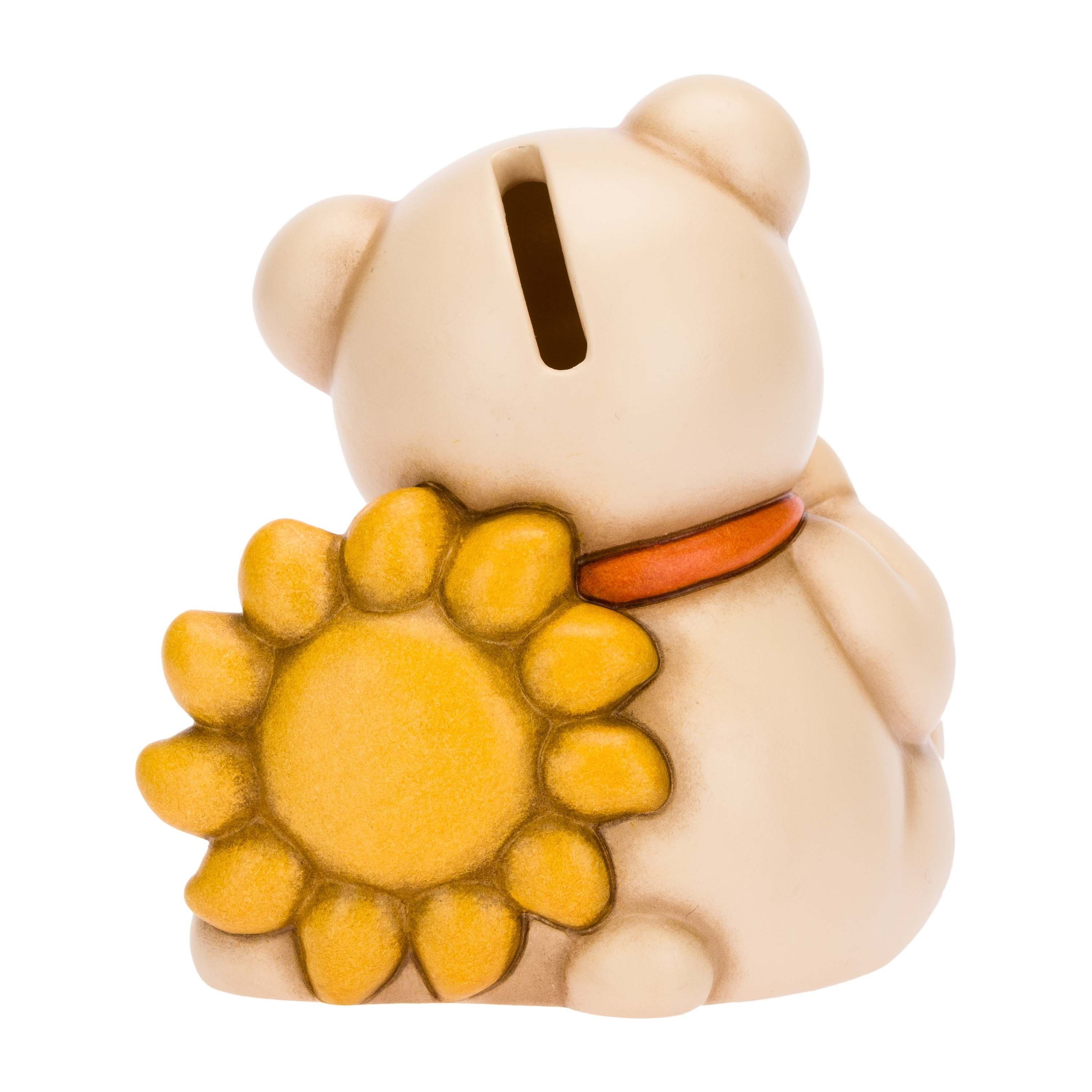 THUN SpA Dekofigur THUN Figur 2023 Sonne' Teddy mit 'Sparschwein