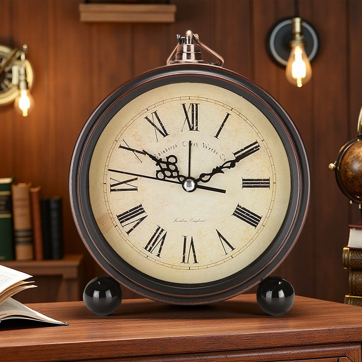 BlingBin Tischuhr wecker Retro Silent Tischuhr günstig online kaufen