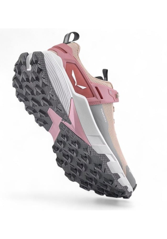 Salewa Pedroc 2 Powertex (Speed-Hiking, wasserdicht) beige/rosa/grau Damen Wanderschuh
