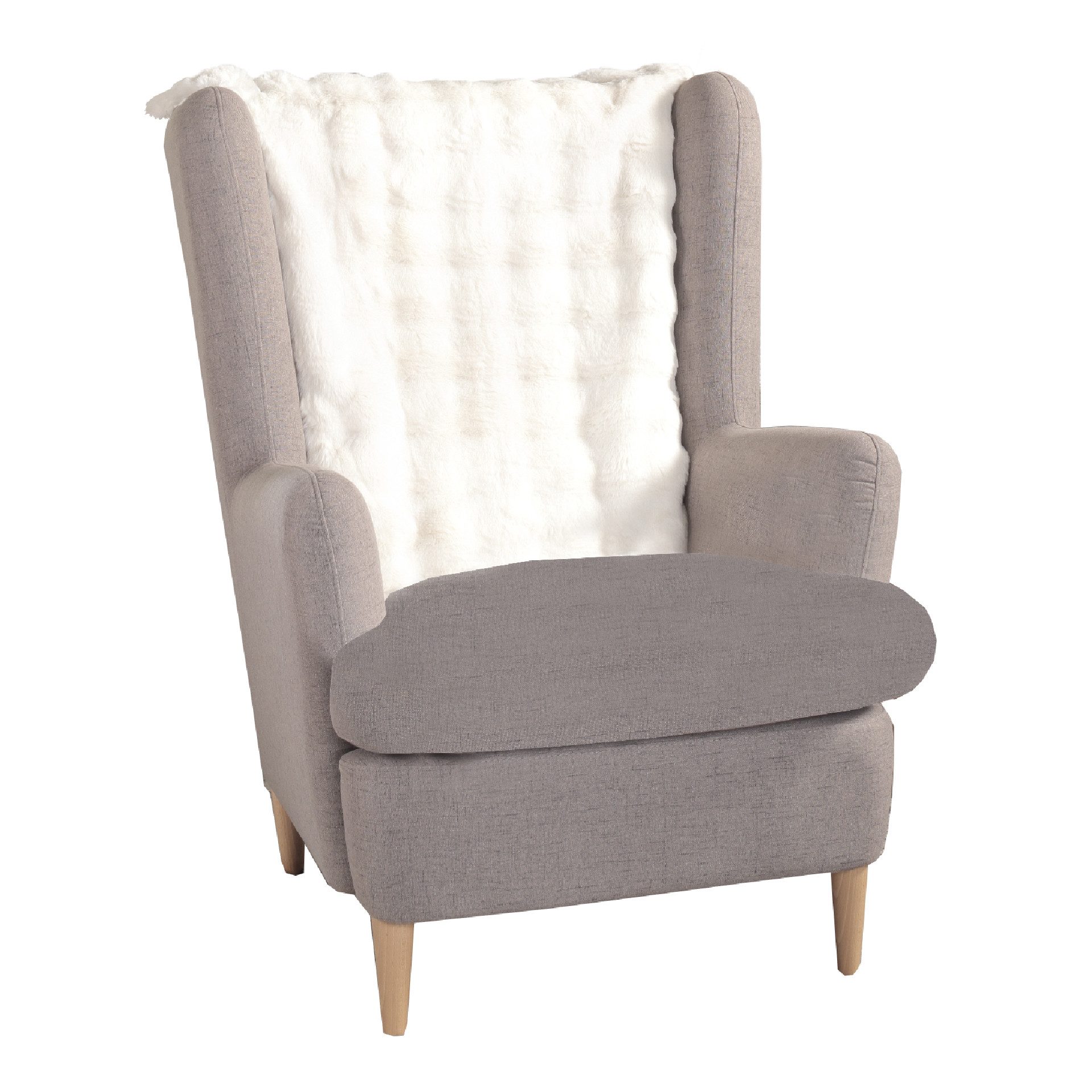 Delindo Lifestyle Sesselschoner Kuscheliger Webpelt Sesselschoner/Sofaschon günstig online kaufen