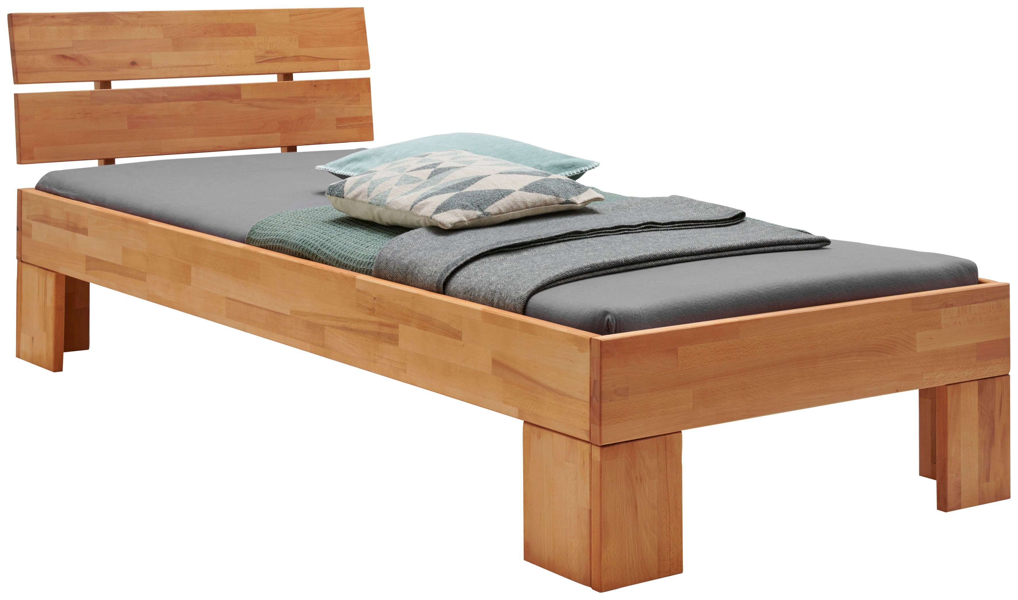 Massivholzbett Modesty II, Made in Europe