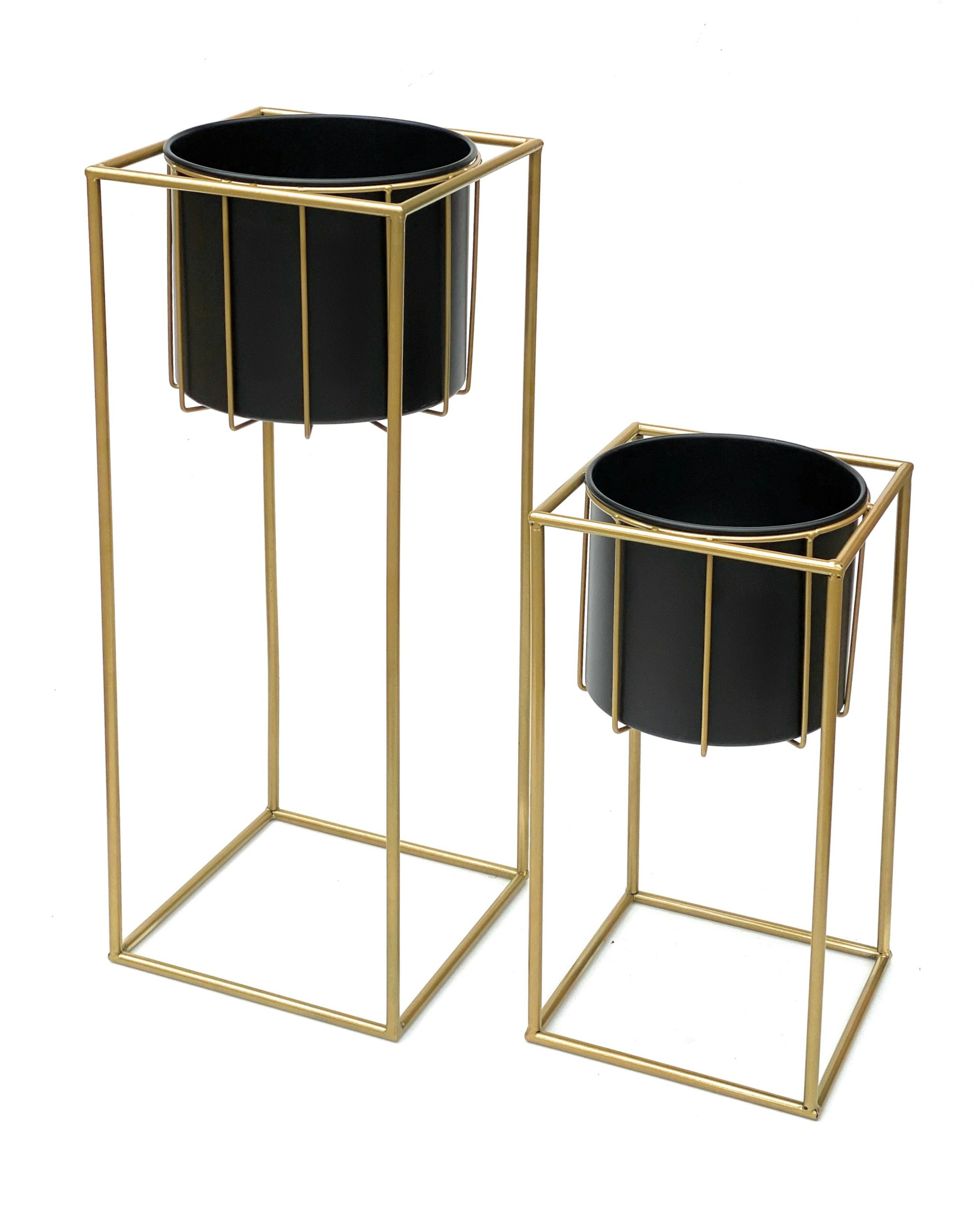 Goldener Pflanzenständer Mit Topf – Multifunktional, Nordischer Stil – Metall, Für Sukkulenten & Große Pflanzen
