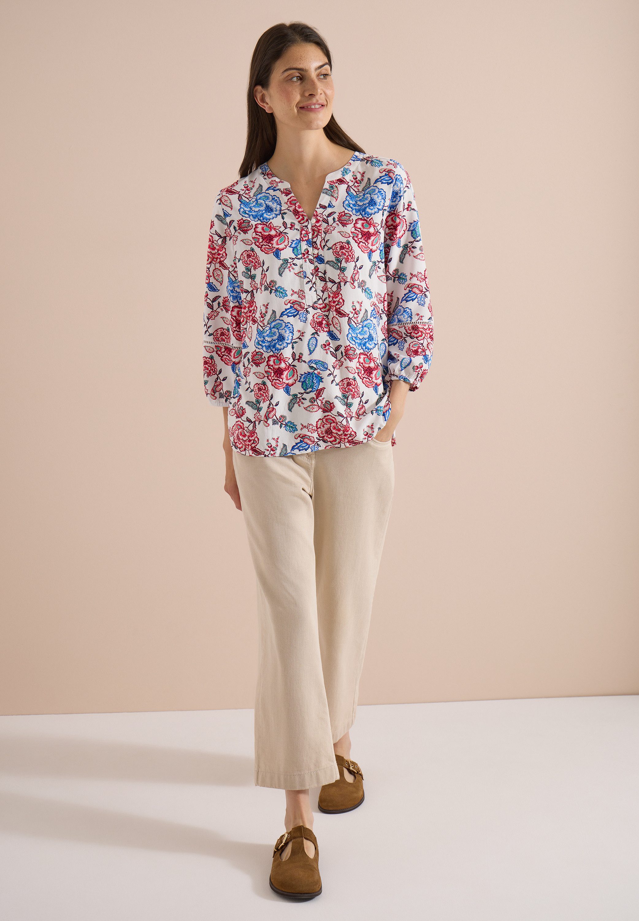 CECIL Shirtbluse mit 3/4 Ärmeln