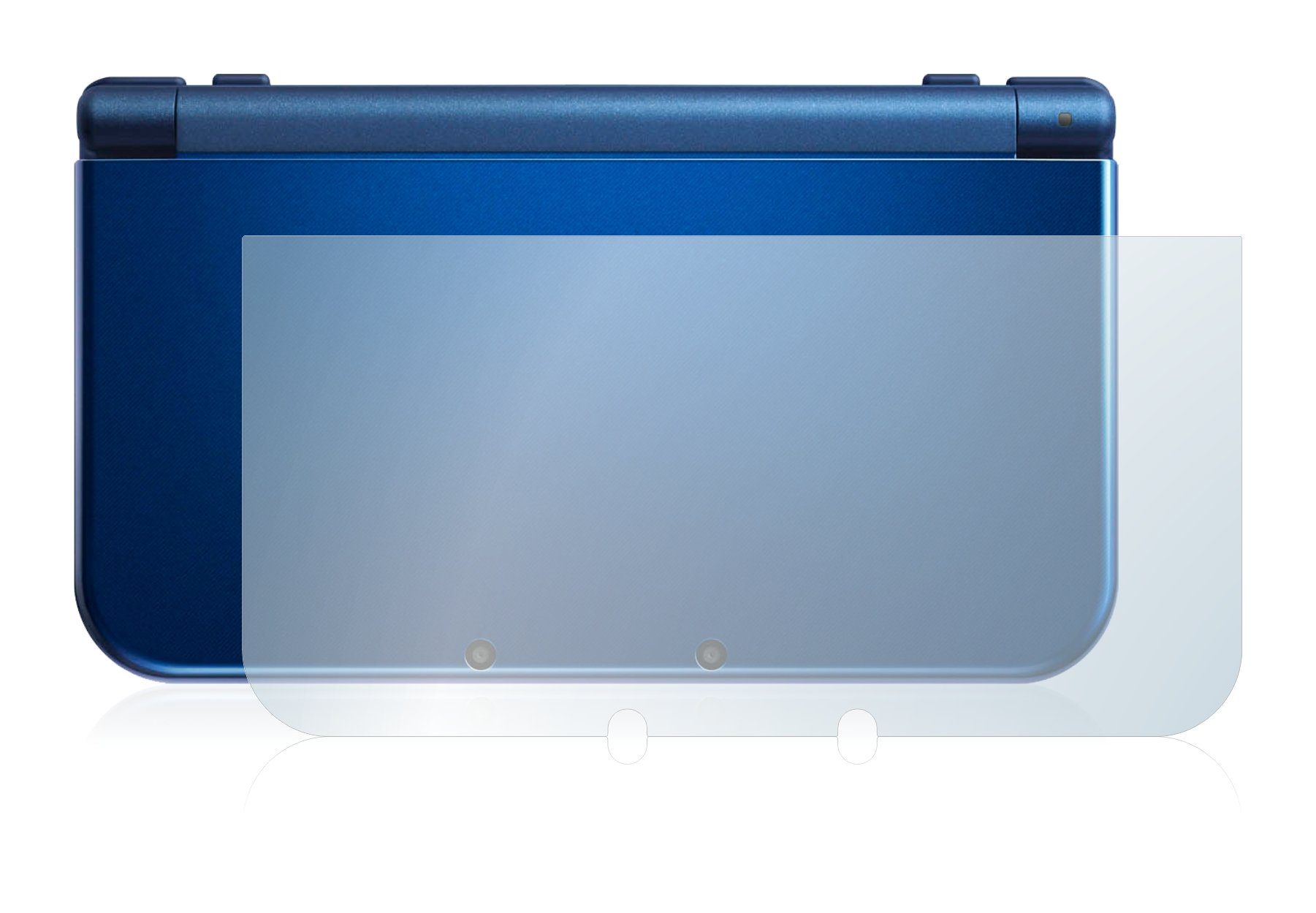 upscreen Schutzfolie für Nintendo New 3DS XL (Gehäuse), Displayschutzfolie,  Folie matt entspiegelt Anti-Reflex