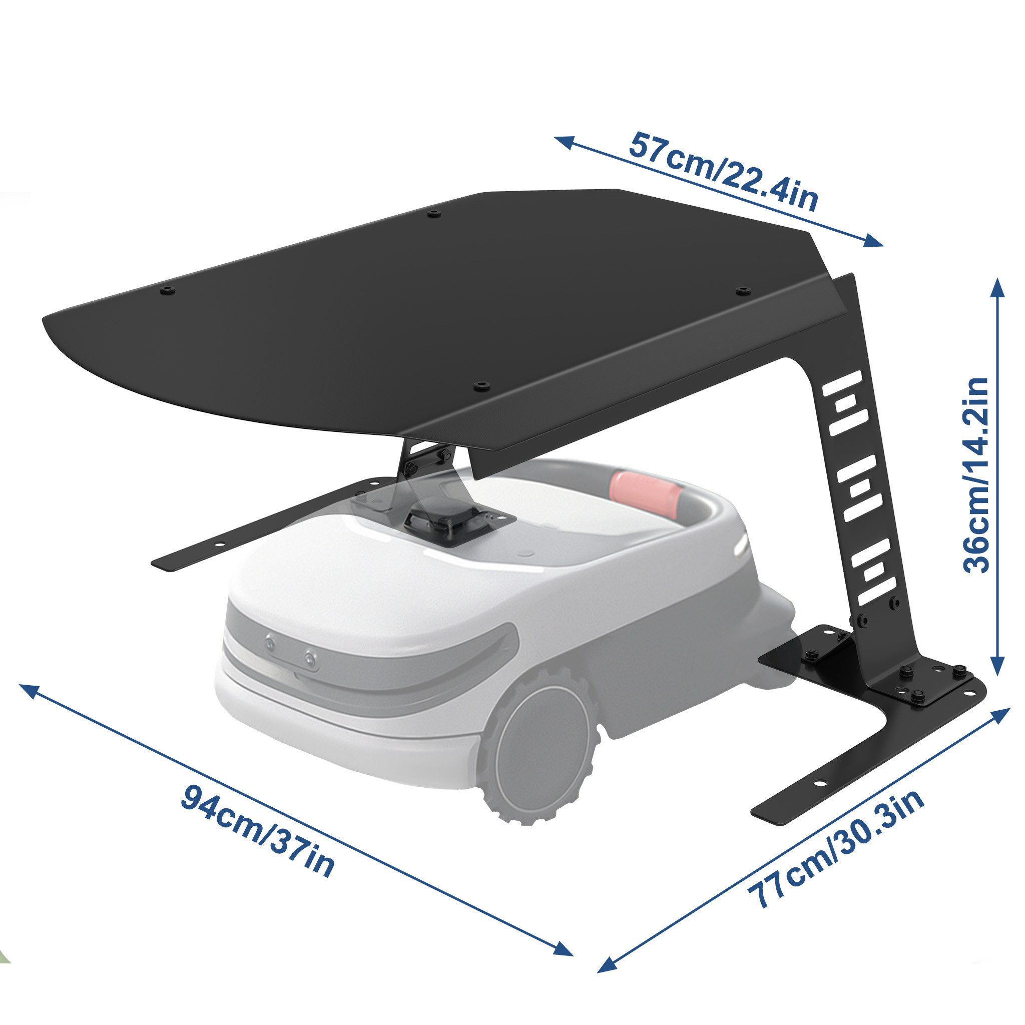 AUFUN Rasenmähroboter Mähroboter Garag...