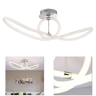 Home4Living LED Deckenleuchte Deckenlampe 50W modern Wohnzimmer Lampe Leuchte, inkl. Leuchtmittel, Dekorativ