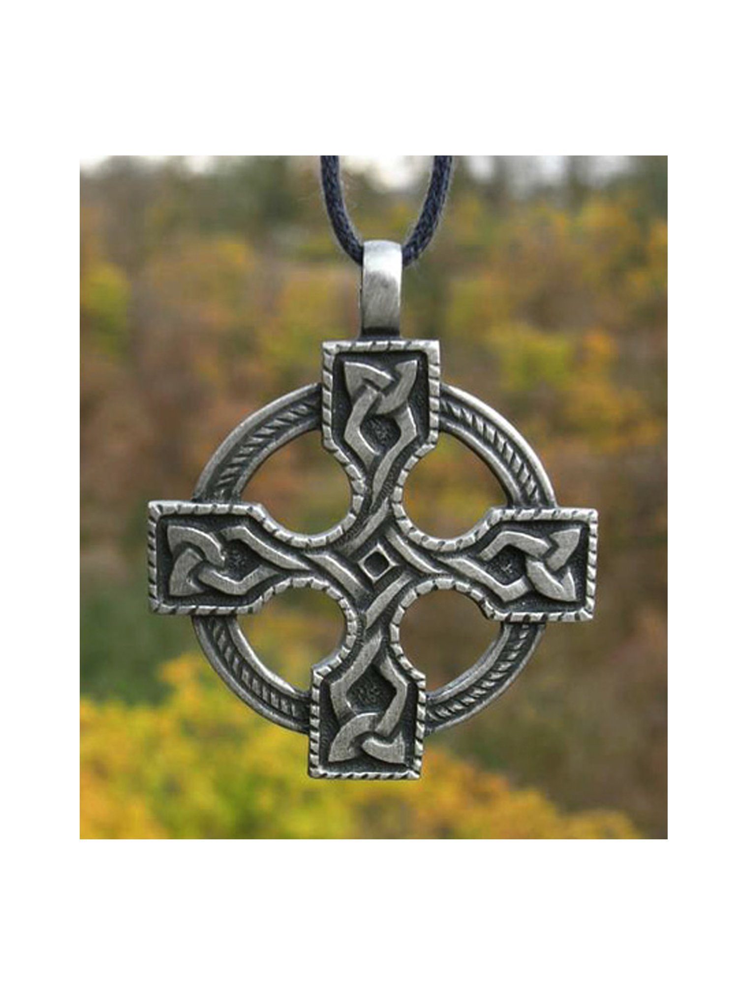 Damen Schmuck Adelia´s Amulett Das Erbe der Nordländer Talisman, Keltisches Kreuz - Intuition und Inspiration