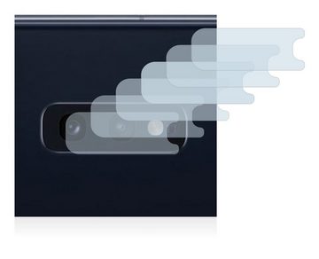 Savvies Schutzfolie für Samsung Galaxy S10e (NUR Kameraschutz), Displayschutzfolie, 6 Stück, Folie klar