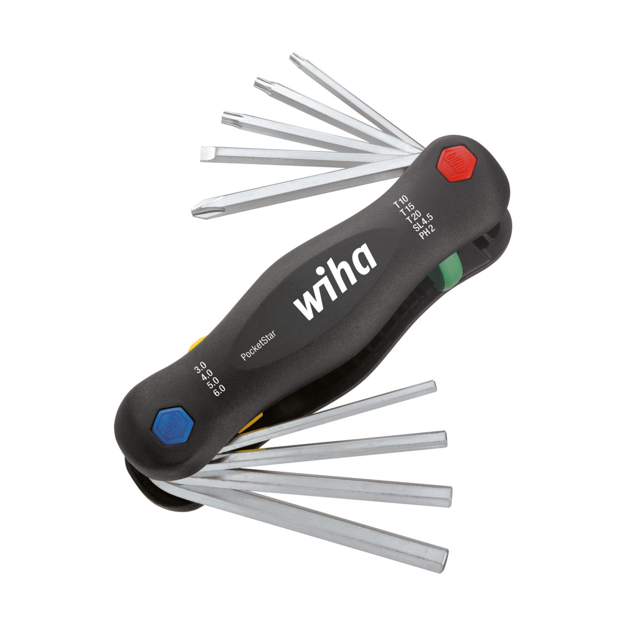 Wiha Steckschlüssel Wiha Multitool PocketStar® gemischt 9-tlg.