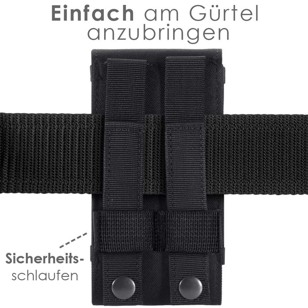 scozzi Handytasche Gürtel Handy Gürteltasche Tasche Smartphone Handyhalterung Universal – Bild 5 von 5