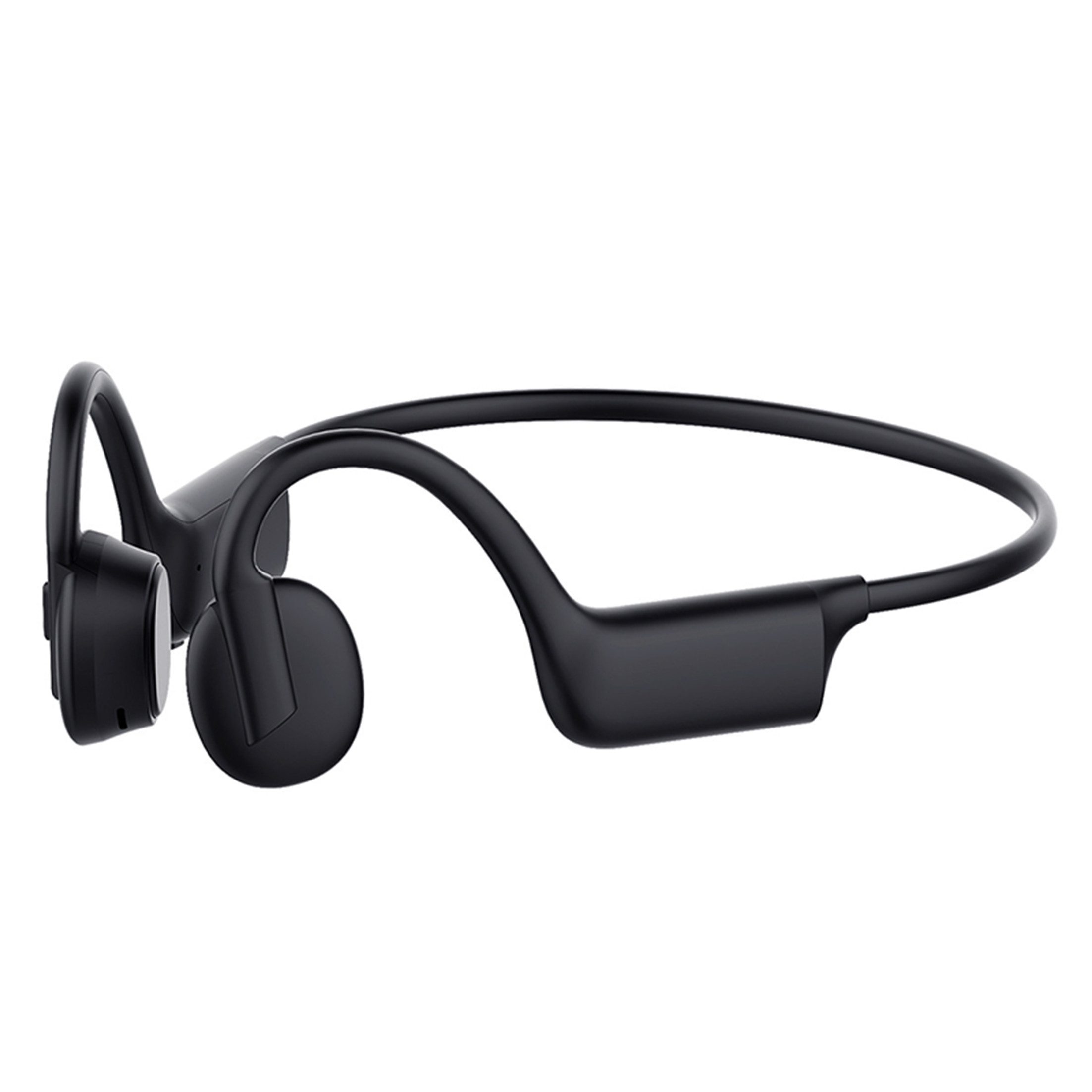 KINSI Knochenleitungs-Bluetooth-Kopfhörer, ideal zum Radfahren,Laufen Open-Ear-Kopfhörer (lange Akkulaufzeit für Gespräche & Musik – geräuschisolierend)