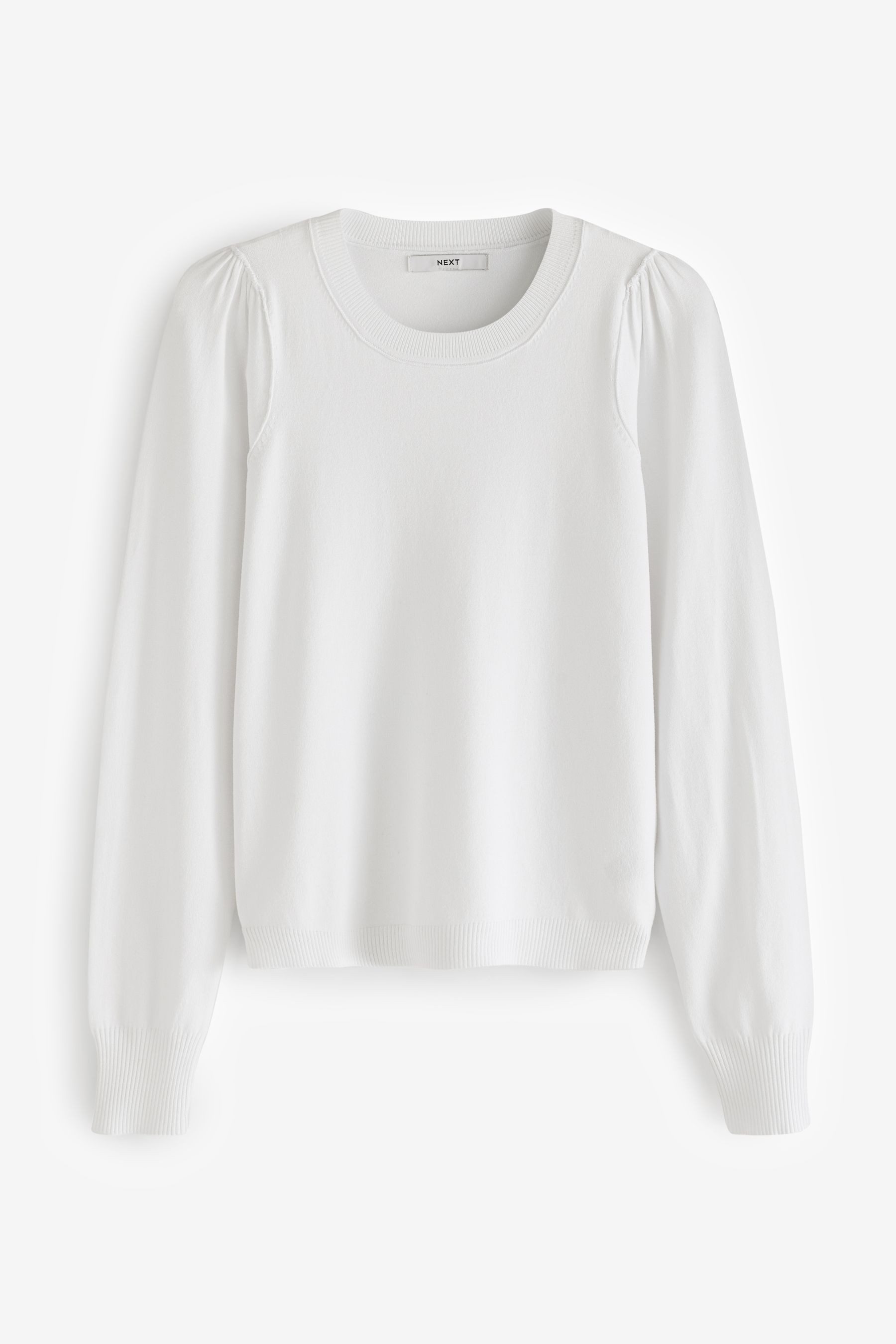 Next Rundhalspullover Langärmliger Pullover mit Rundhalsausschnitt günstig online kaufen