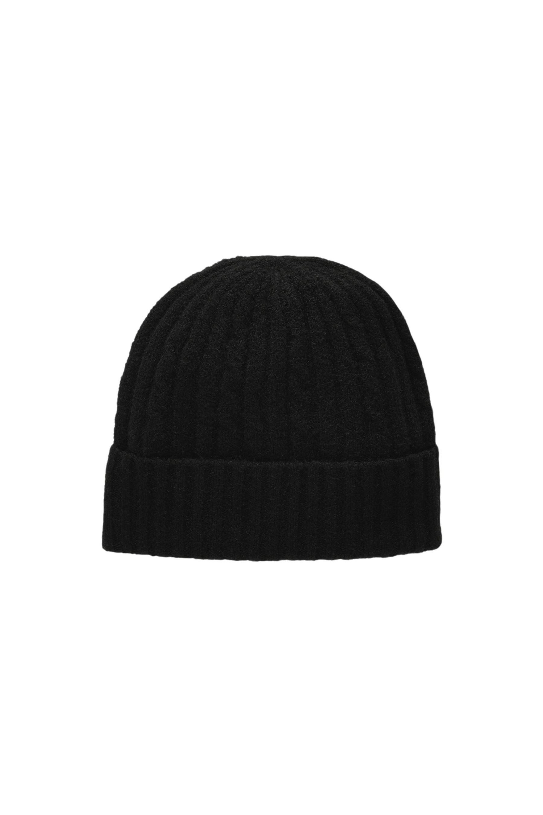 Beanie Strickmütze mit Zopfmuster