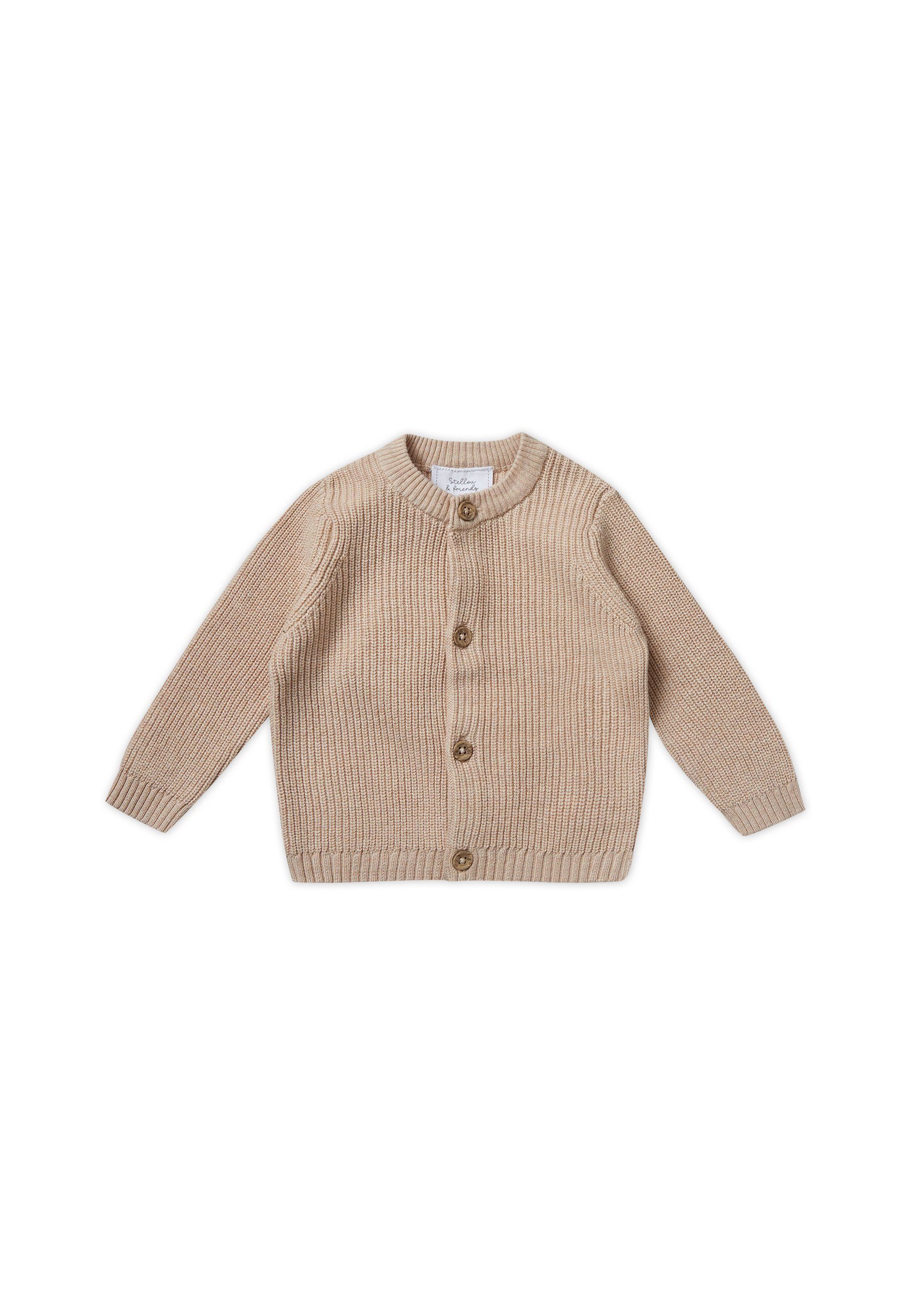 Stellou & friends Strickjacke Leicht gerippte günstig online kaufen