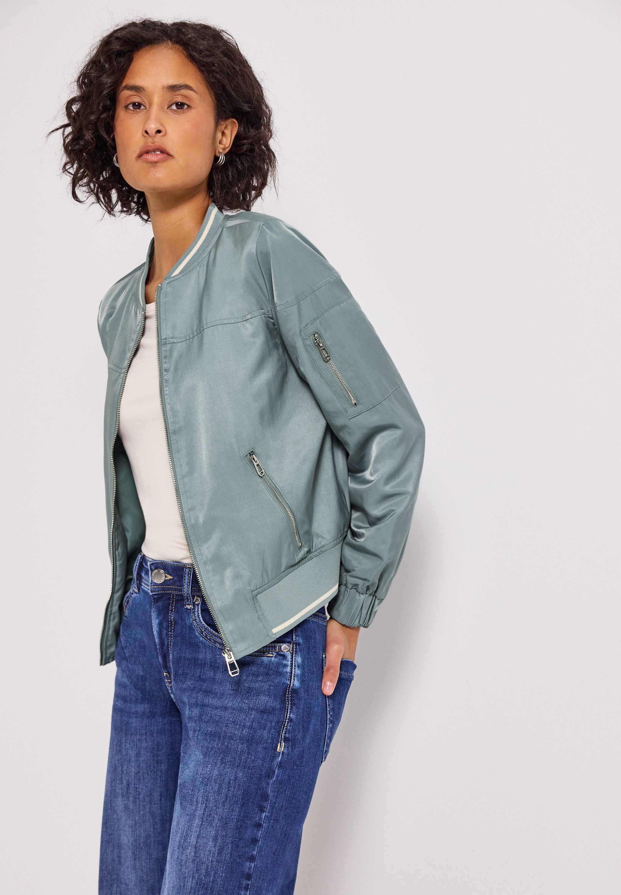 STREET ONE Blouson mit College-Details günstig online kaufen