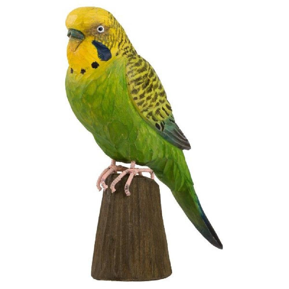 Skulptur Dekovogel Wellensittich