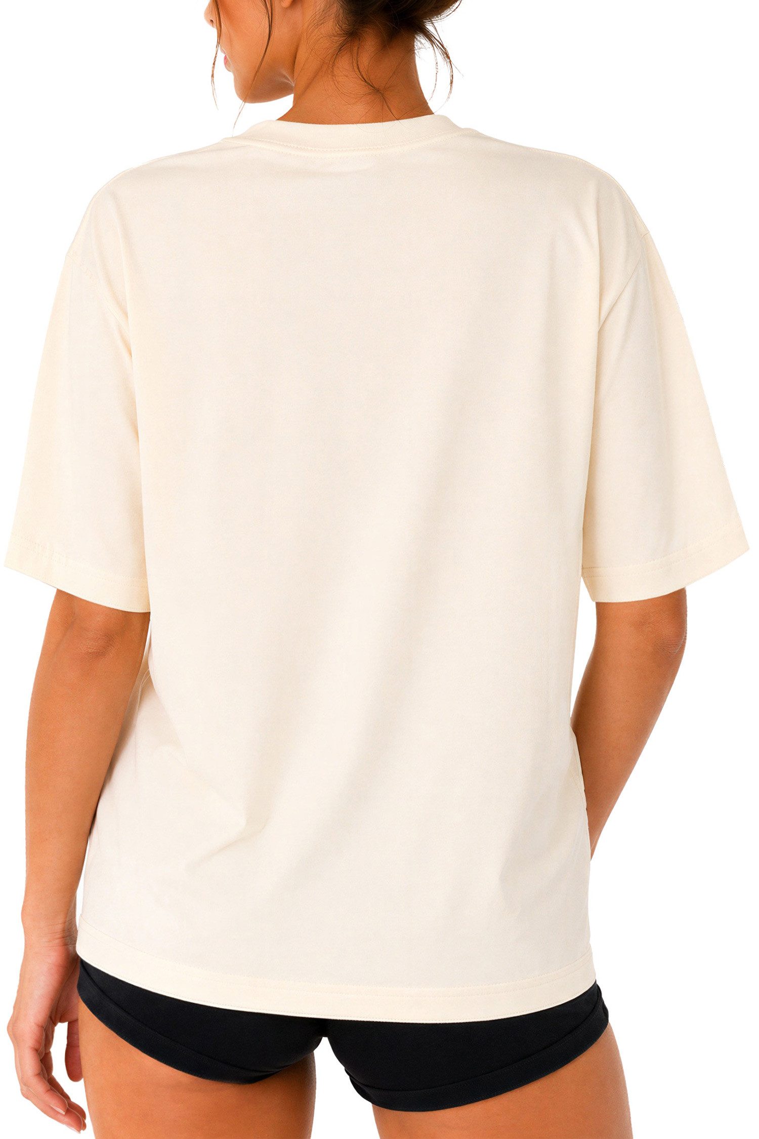 Reichstadt T-Shirt Damen Regular Fit Kurzarmshirt Shoulder Drop 25RSW071 Vielseitig kombinierbar