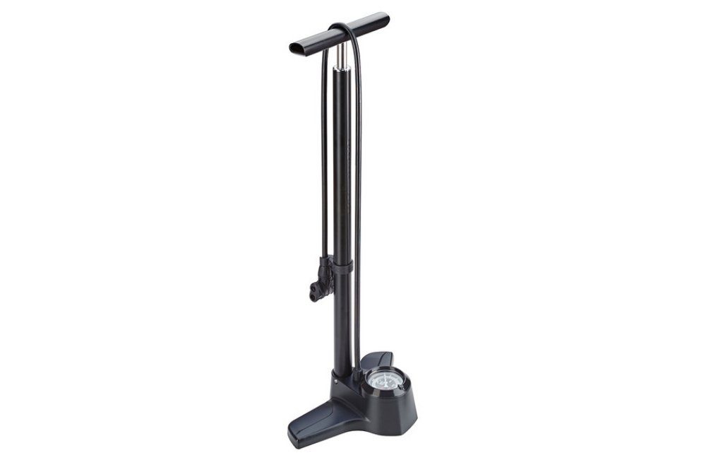 Prophete Fahrradpumpe Prophete Alu Luftpumpe Standpumpe Fahrradpumpe mit Manometer 0506 (1-tlg)