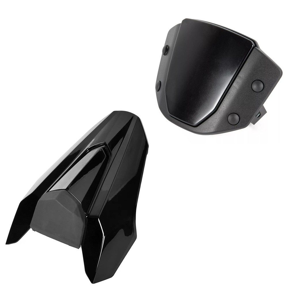 Zaddox Motor-Schutzhülle Soziusabdeckung + Flyscreen Windschild passend für Honda CB 650 R 19-2