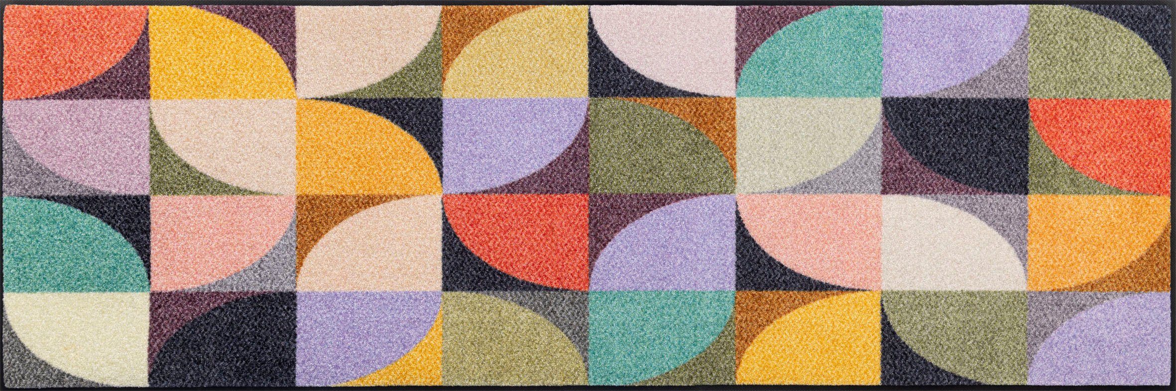 wash+dry by Kleen-Tex Läufer Colour Moments, rechteckig, Höhe: 7 mm