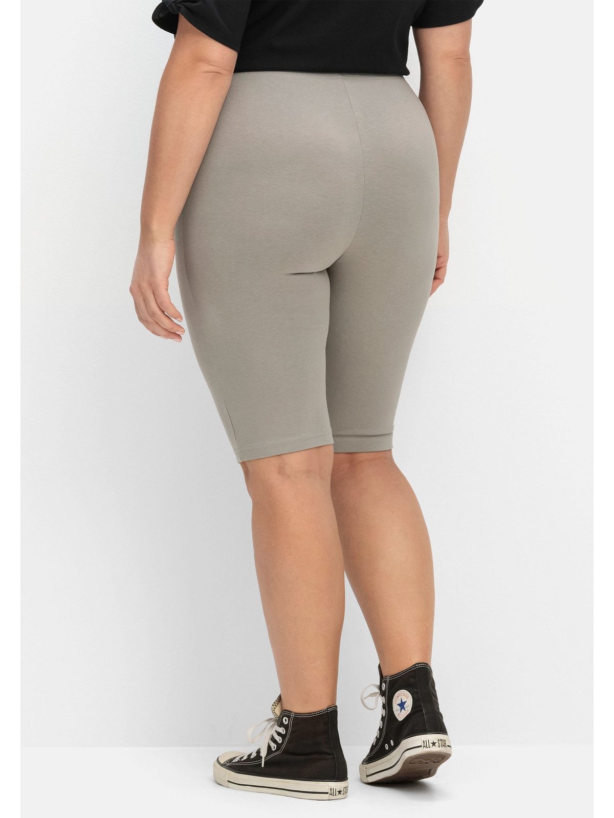 Sheego Radlerhose Große Größen mit hohem Baumwollanteil