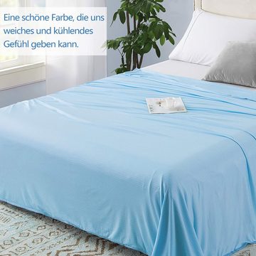 Sommerbettdecke, Doppelseitige Wohndecke, Arc-Chill Selbstkühlende Technik, Elegear, Füllung: 75% Nylon+25% Polyester, Q-Max>0,34, weiche Sofadecke