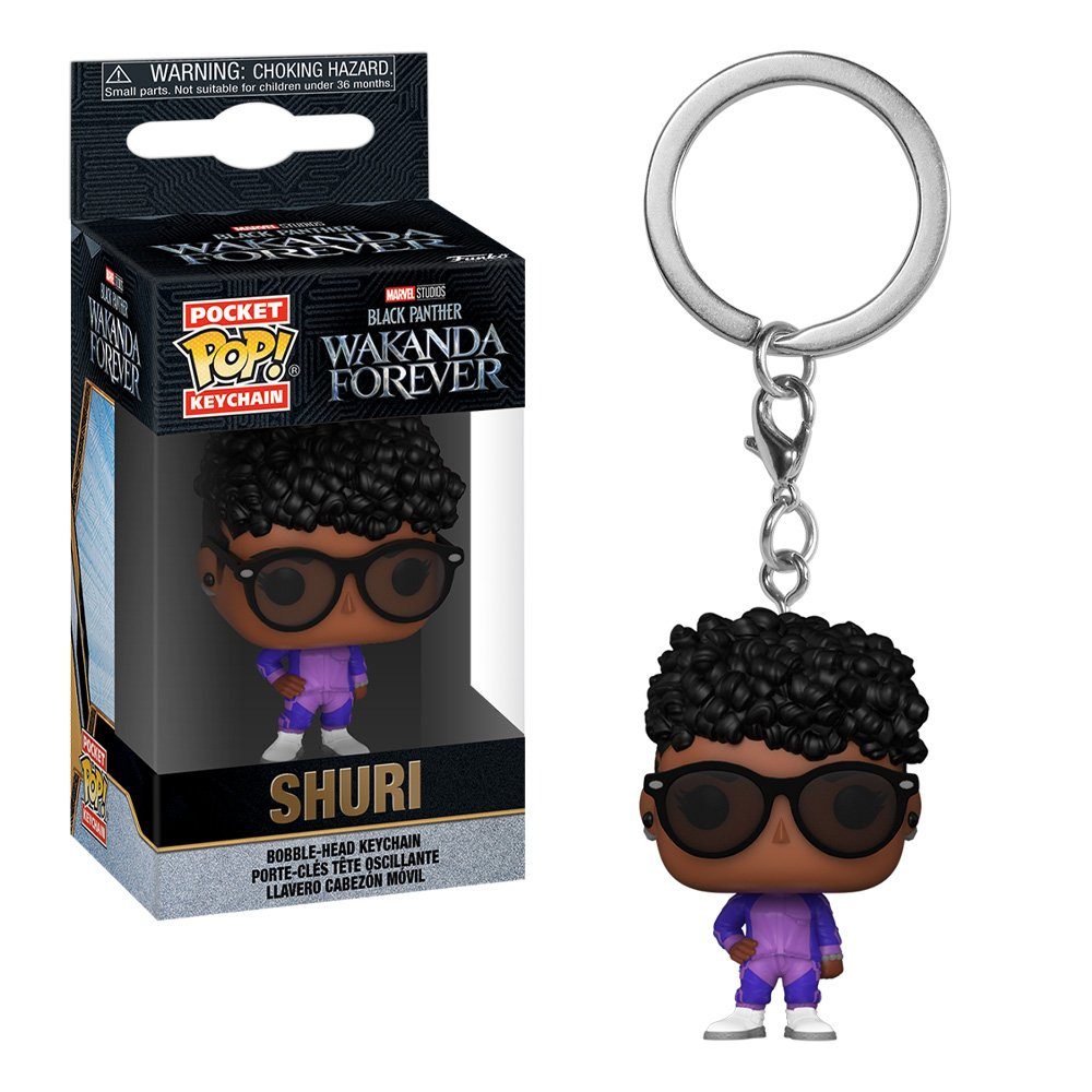 Shuri Wakanda Panther Pocket Funko Black Schlüsselanhänger POP! - Forever