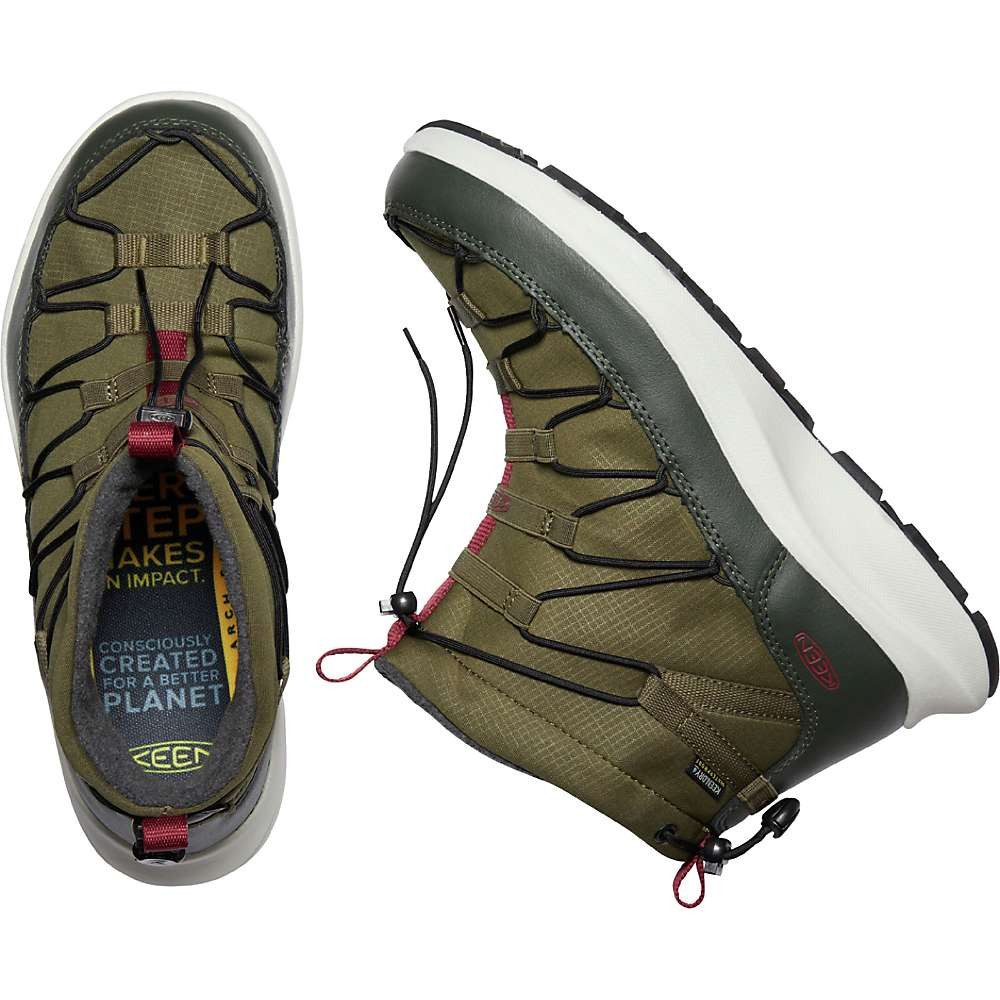 Keen Keen Men Boots Winter Sneaker Winterschuhe Uneek Chukka Wp oliv black Winterboots wasserdicht, geüttert