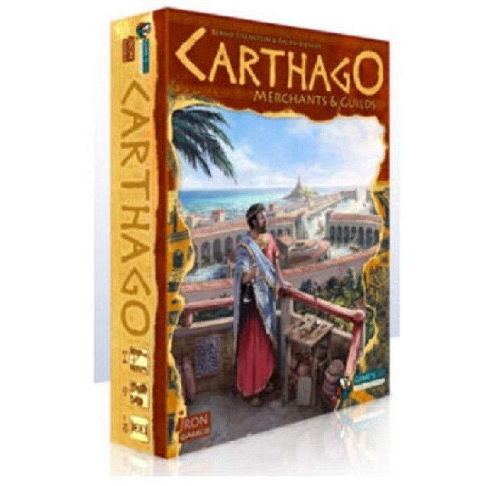 Game's Up Spiel Carthago Spiel, Handelspiel, Brettspiele, Merchants & Guilds Spiel, Spieltyp: Handelspiel - ideal als Geschenk