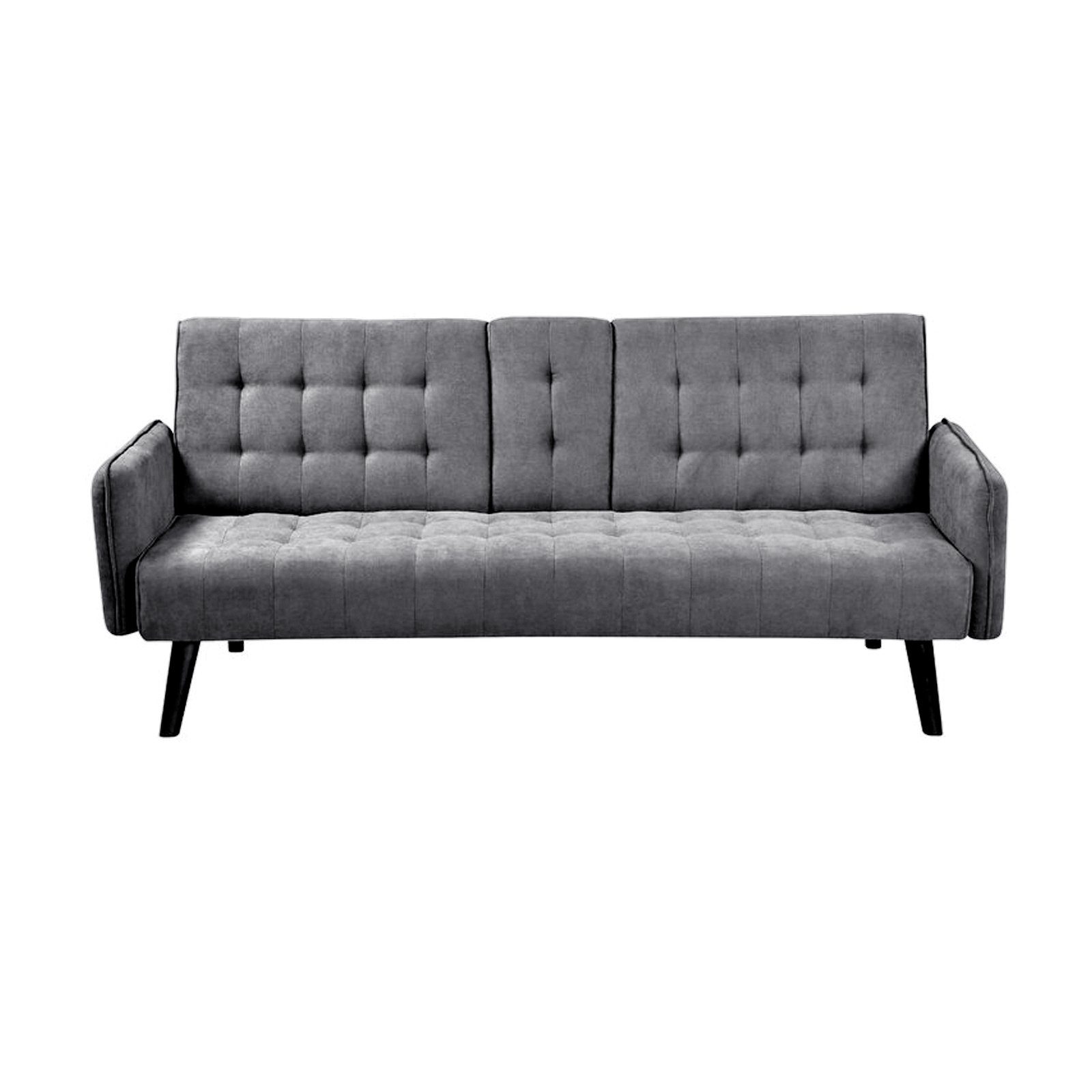 HTI-Living Schlafsofa Sofa Elouisa, Stück, Schlafsofa einklappbare Mittellehne mit Becherhalter