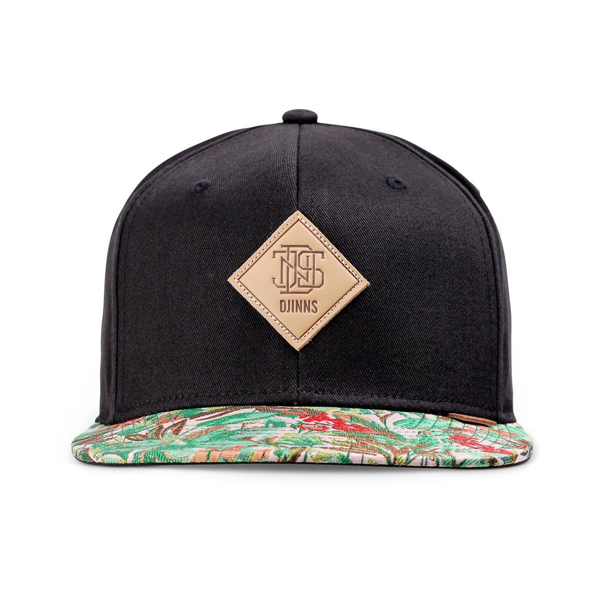 Djinns Baseball Cap 6P SB Woven Jungle Rev