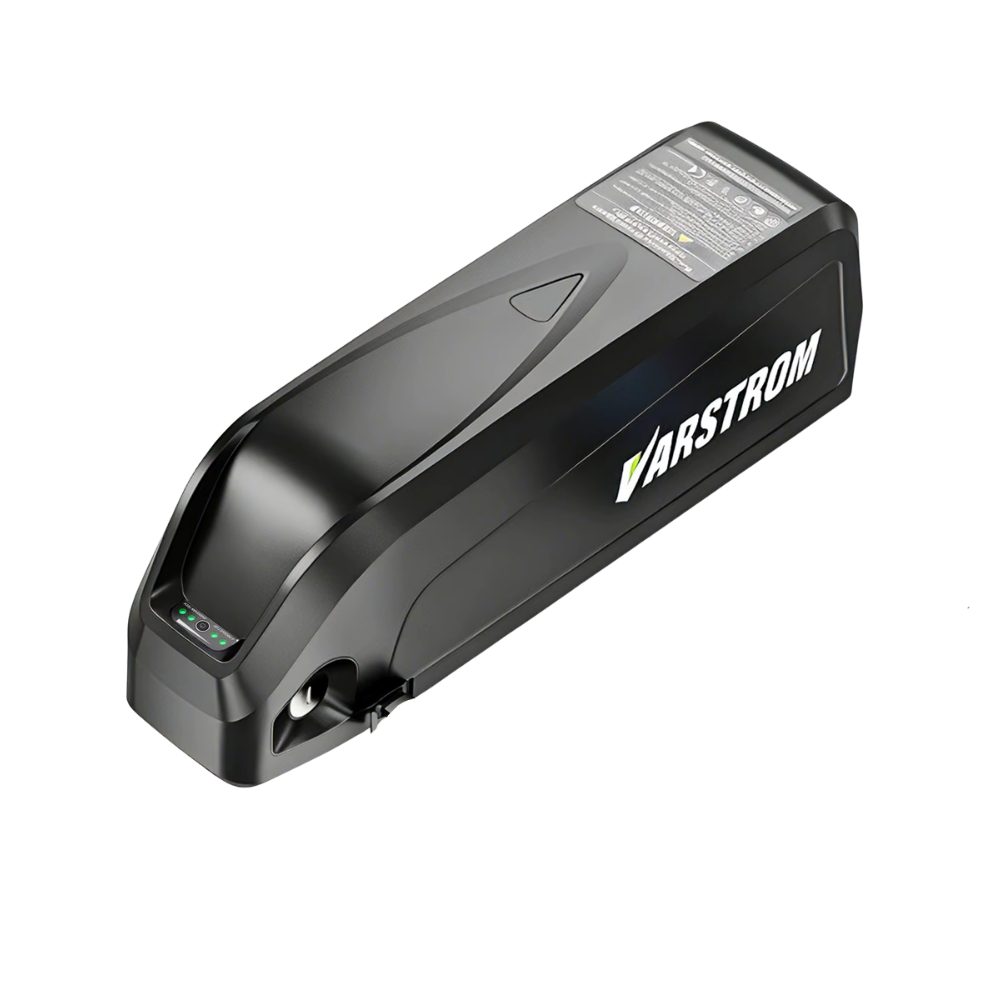 Athlix Varstrom E-Bike Akku Lithium-Ionen Batterie Ersatzakku E-Bike Akku 13000 mAh (36 V), Abnehmbare Bauweise, LED-Akkustandsanzeige, integriertes Rahmenschloss