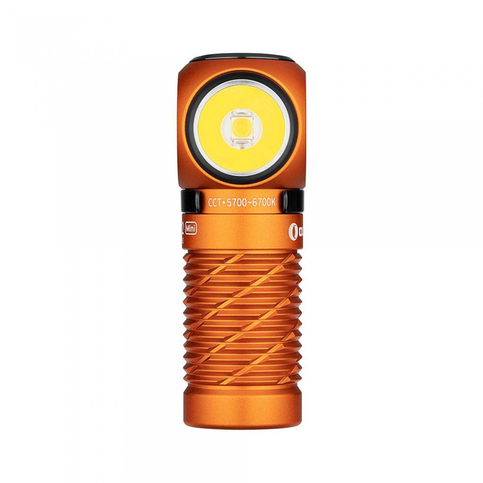 OLIGHT LED Taschenlampe Olight Perun Multifunktionslampe, für und Mini Wandern, Orange Nachtläufe, 2 IPX8 Campen