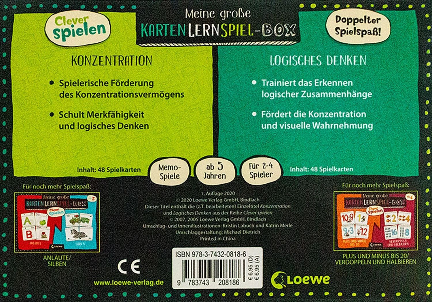 Loewe Spiel Clever spielen - Meine große KartenLernSpiel-Box -...